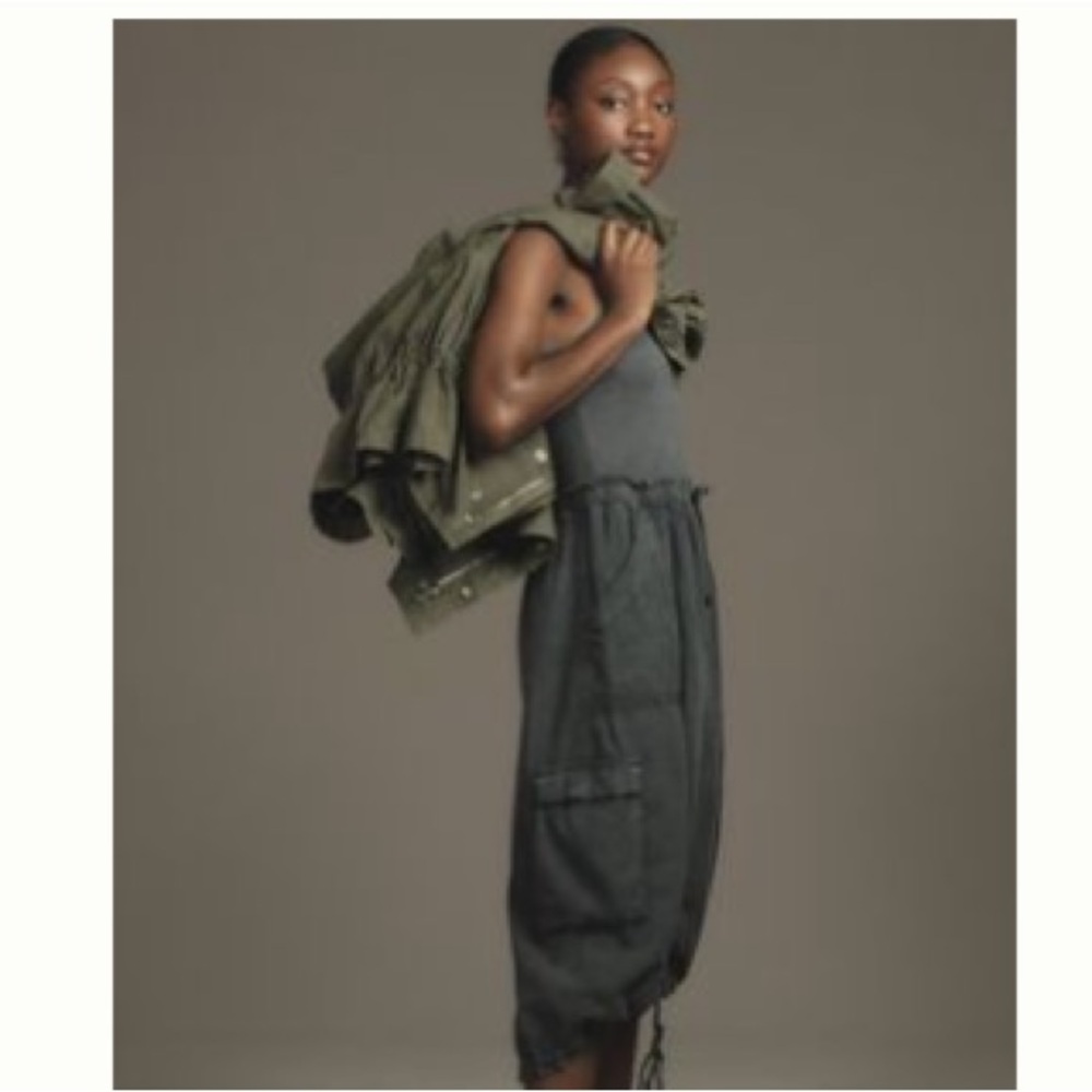 Anthropologie daily practice racerback  Twofor dress